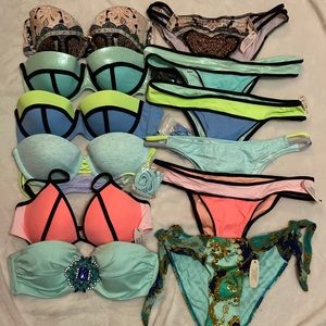 Vintage New Victoria Secret Bikinis. Six Sets!